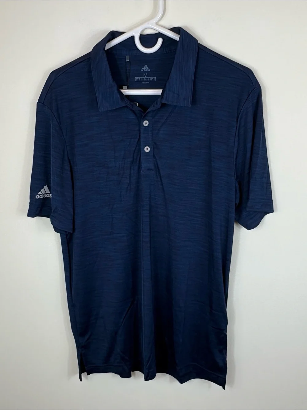ADIDAS Short Sleeve Golf Polo Shirt